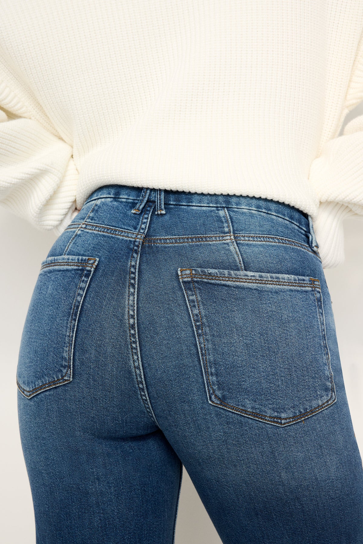 GOOD ICON STRAIGHT JEANS INDIGO605