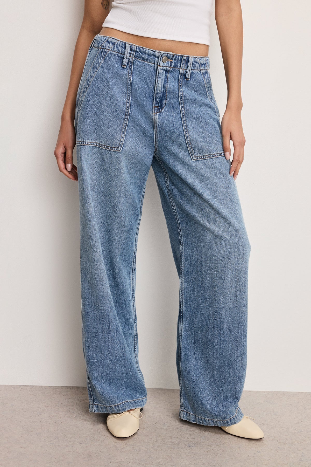 LITE LINEN DENIM PANTS INDIGO786