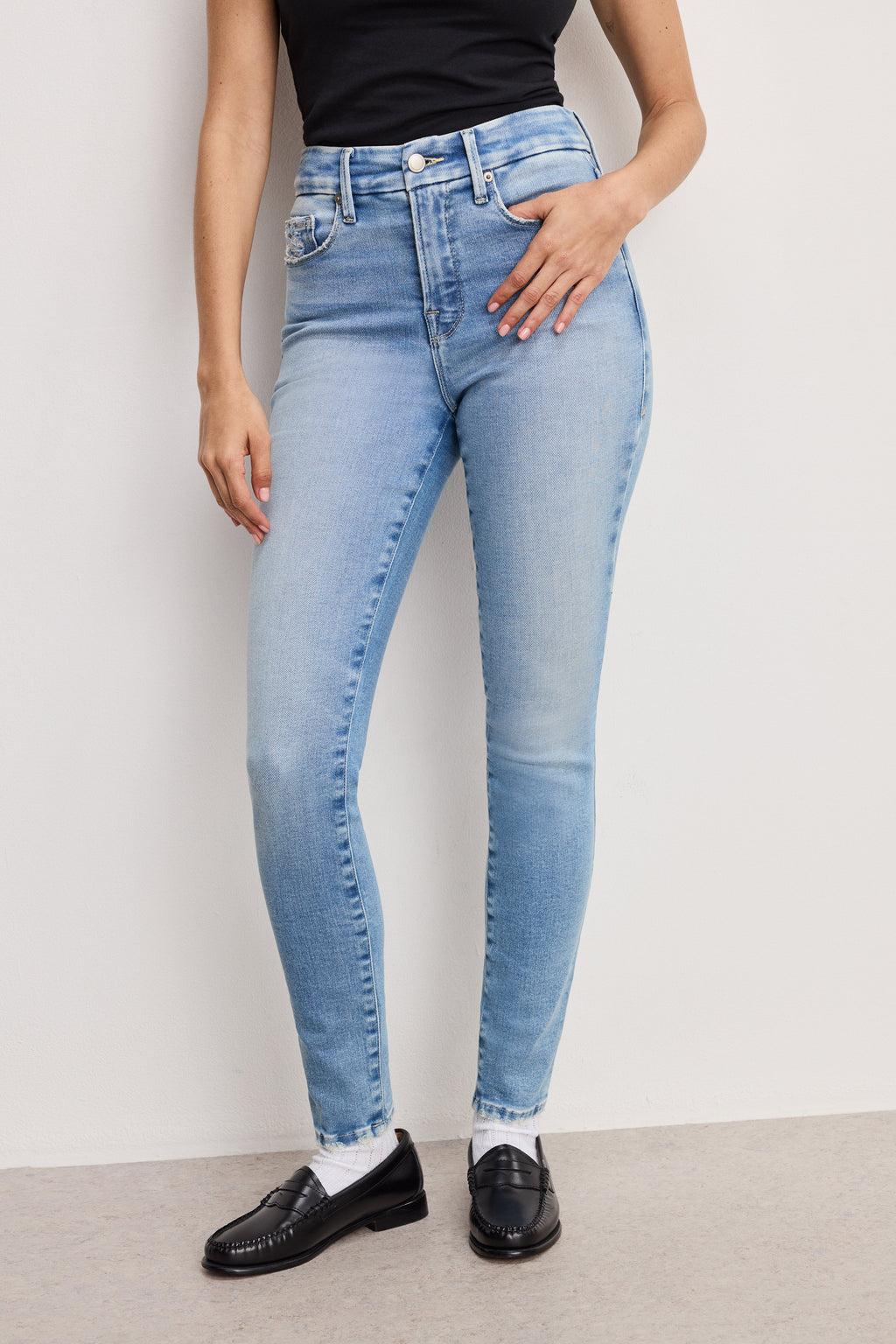 SOFT TECH GOOD LEGS SKINNY JEANS INDIGO799