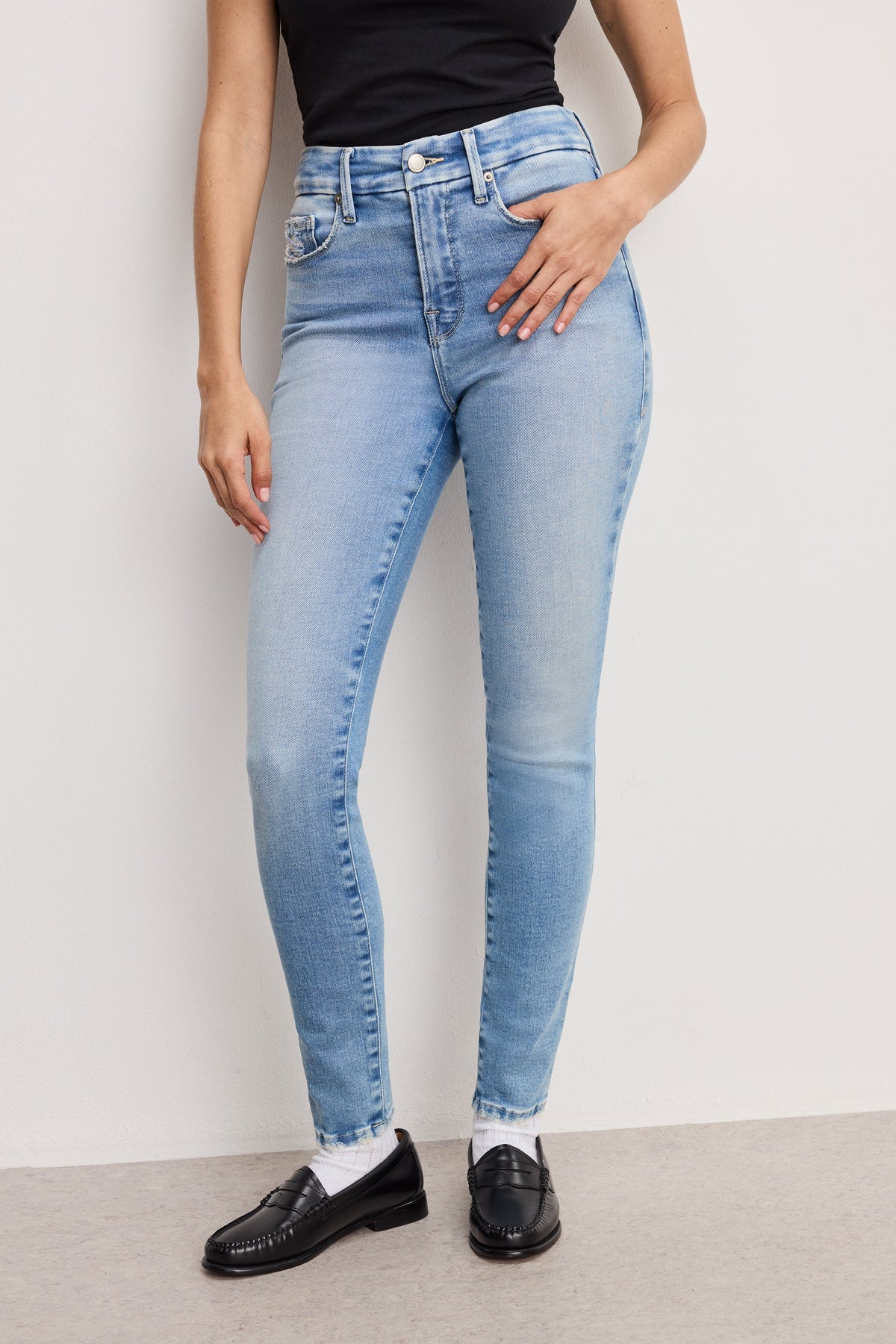 SOFT TECH GOOD LEGS SKINNY JEANS INDIGO799
