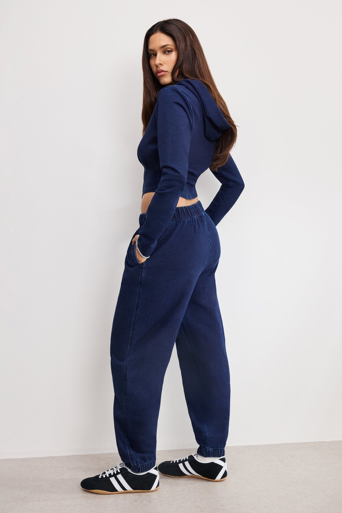 JEANIUS BOYFRIEND SWEATPANTS INDIGO1029