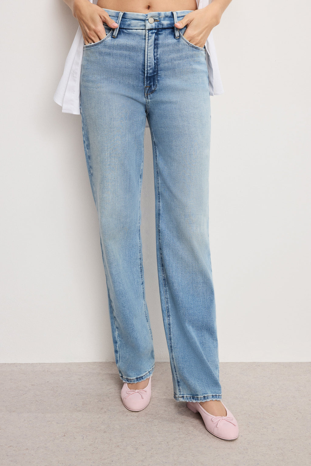 SOFT TECH GOOD TRUE STRAIGHT JEANS INDIGO1073