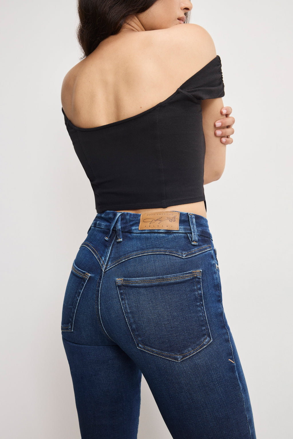 DOLLY JOLEANS PETITE STRAIGHT JEANS INDIGO1080