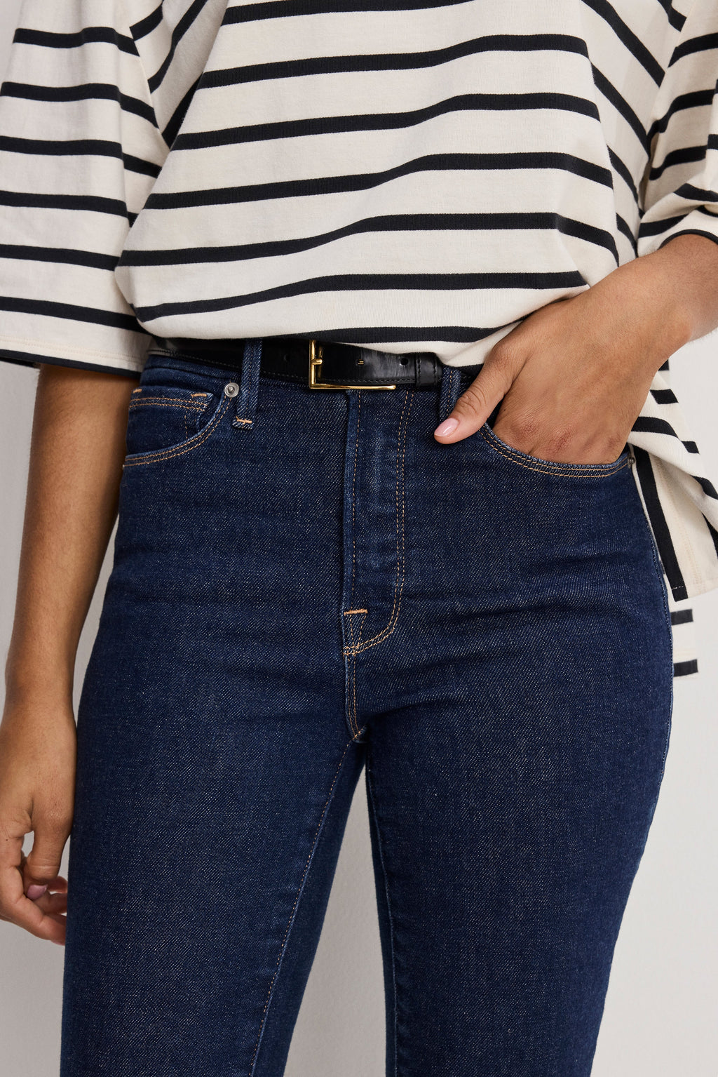 GOOD LEGS STRAIGHT JEANS INDIGO983
