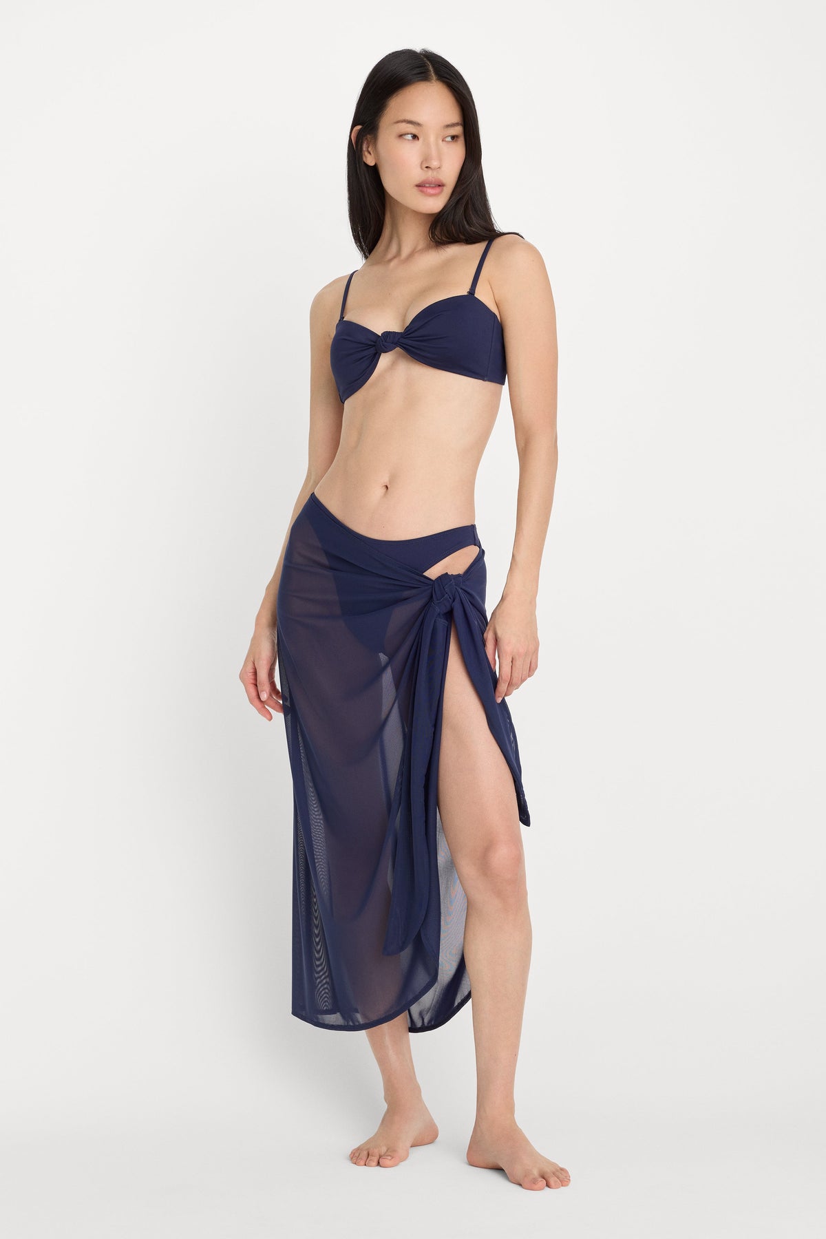 MESH MIDI SARONG HORIZON INK