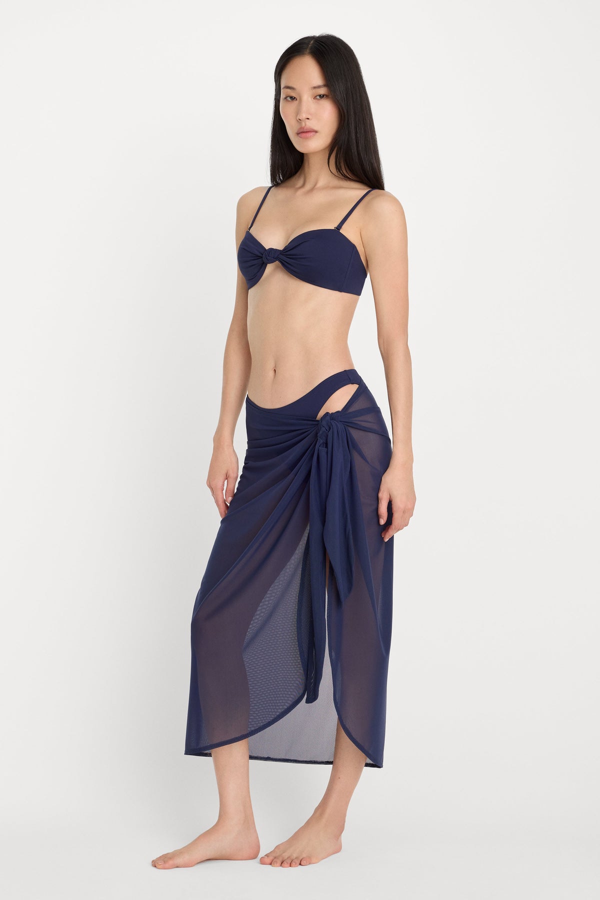 MESH MIDI SARONG HORIZON INK