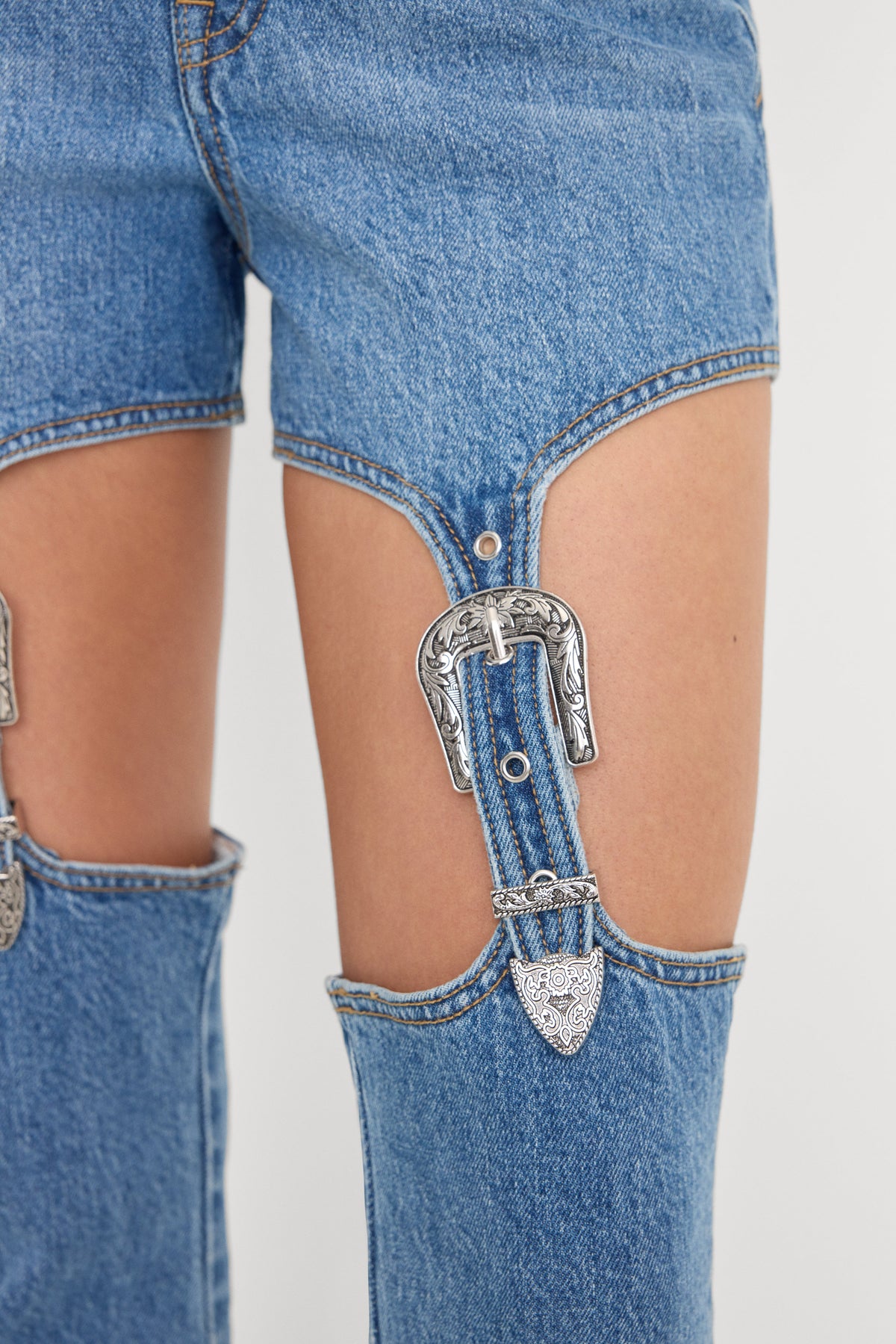 DOLLY JOLEANS BOOTCUT HIGH RISE JEANS INDIGO1200