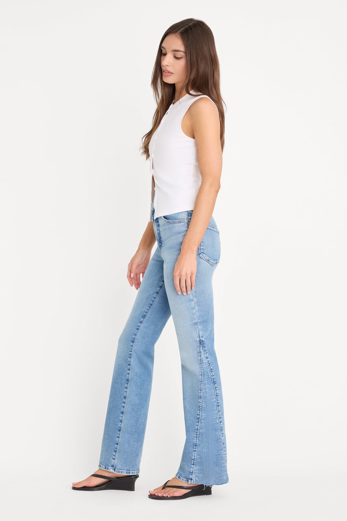 SOFT TECH GOOD CLASSIC BOOTCUT JEANS INDIGO1019