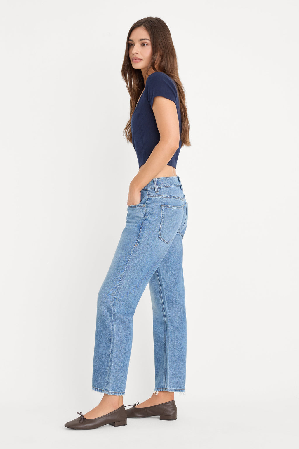 WEIGHTLESS BOYFRIEND JEANS INDIGO961