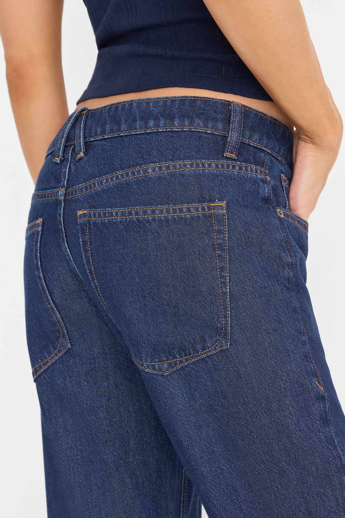 WEIGHTLESS BOYFRIEND JEANS INDIGO