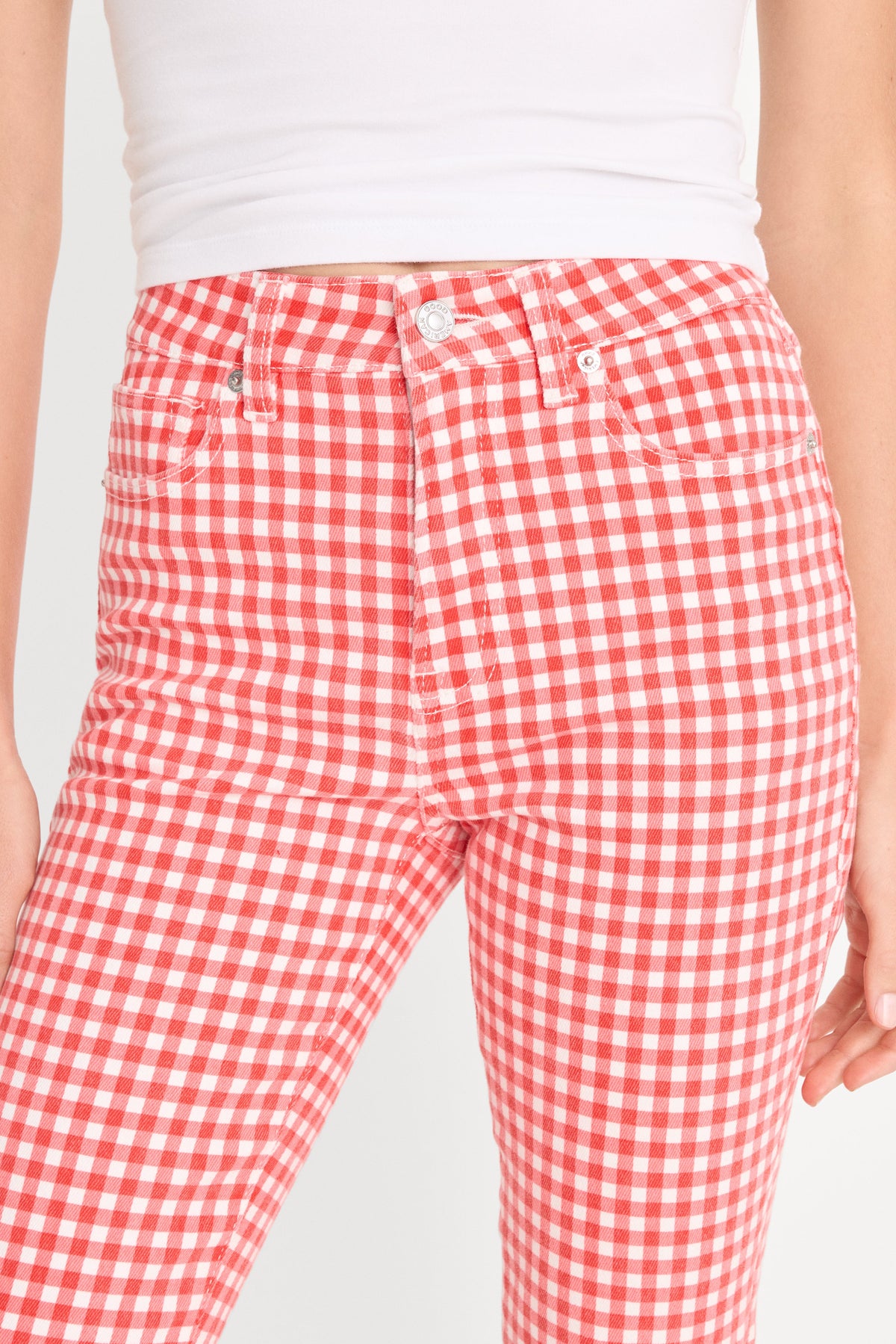 GOOD LEGS CAPRI POP GINGHAM LARGE