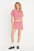 THE KEEPSAKE SKORT CHERRY GINGHAM