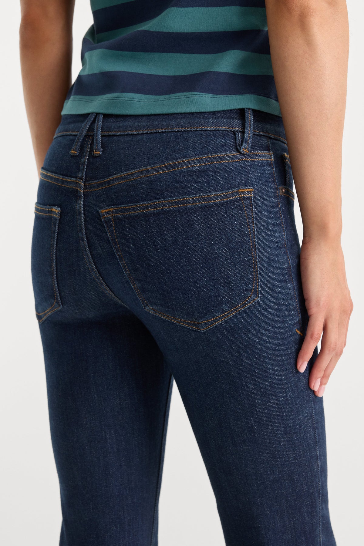 GOOD LOW RISE BOOTCUT JEANS INDIGO1231