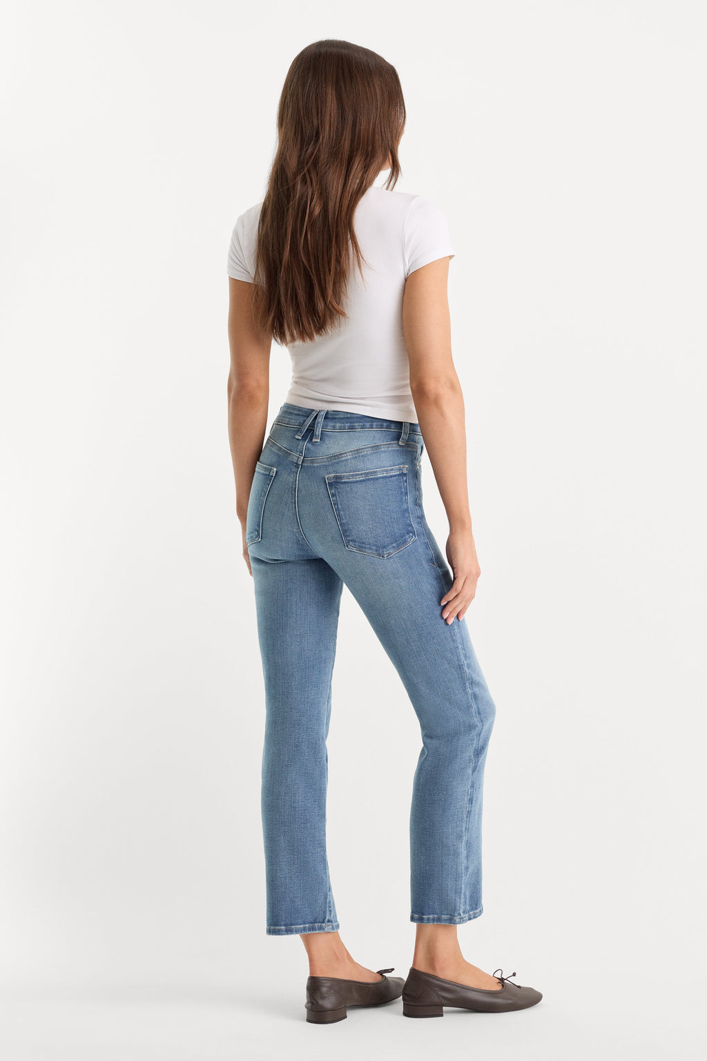 SOFT TECH GOOD LEGS STRAIGHT JEANS INDIGO1238