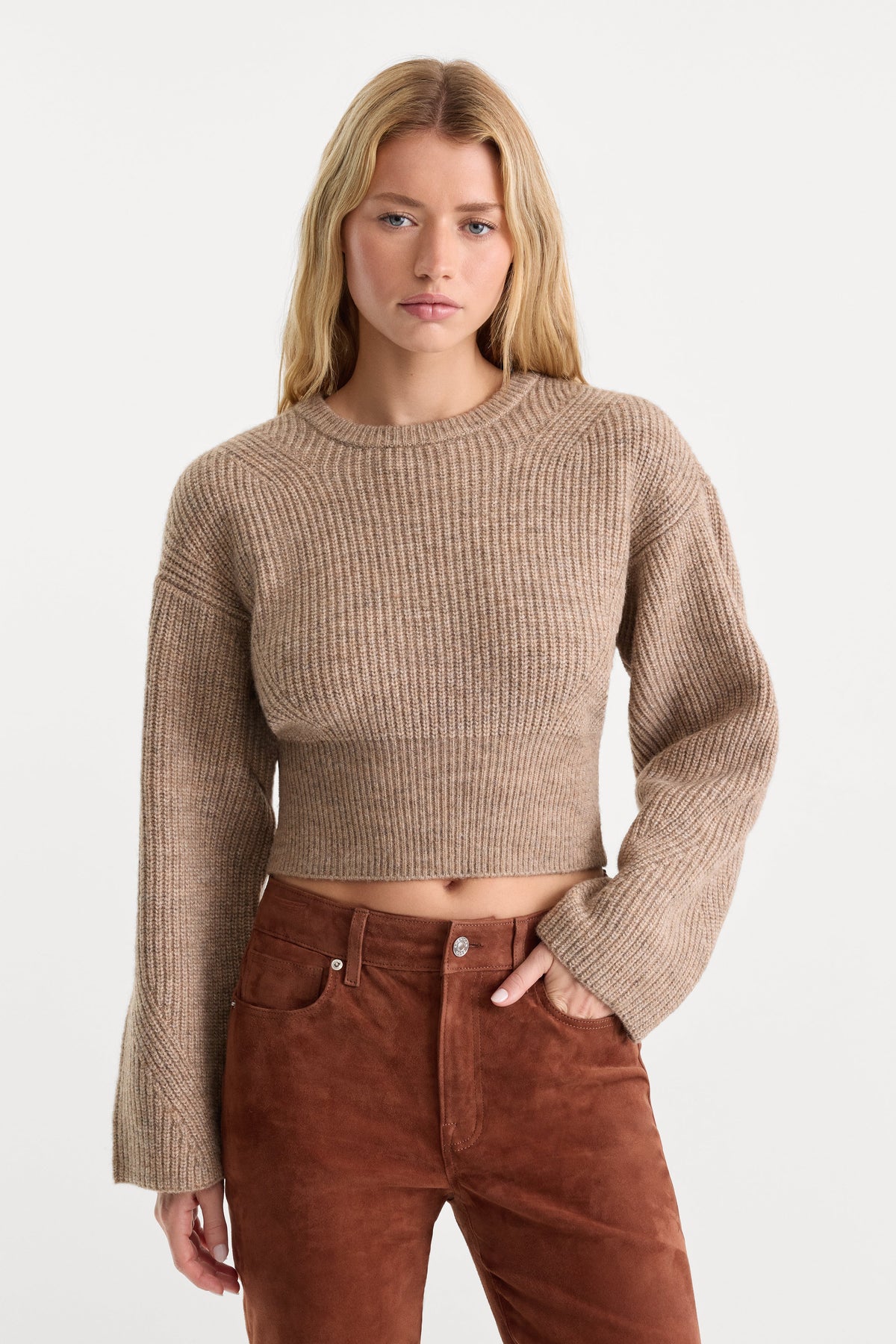 THE CHUNKY KNIT SWEATER DUSK