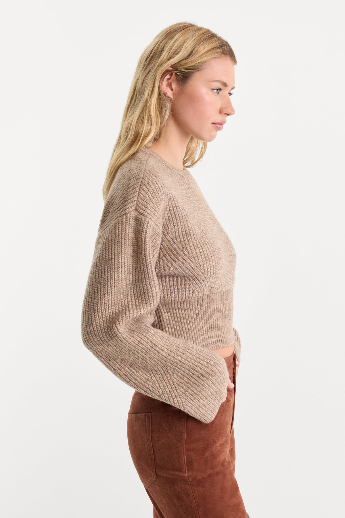 THE CHUNKY KNIT SWEATER DUSK
