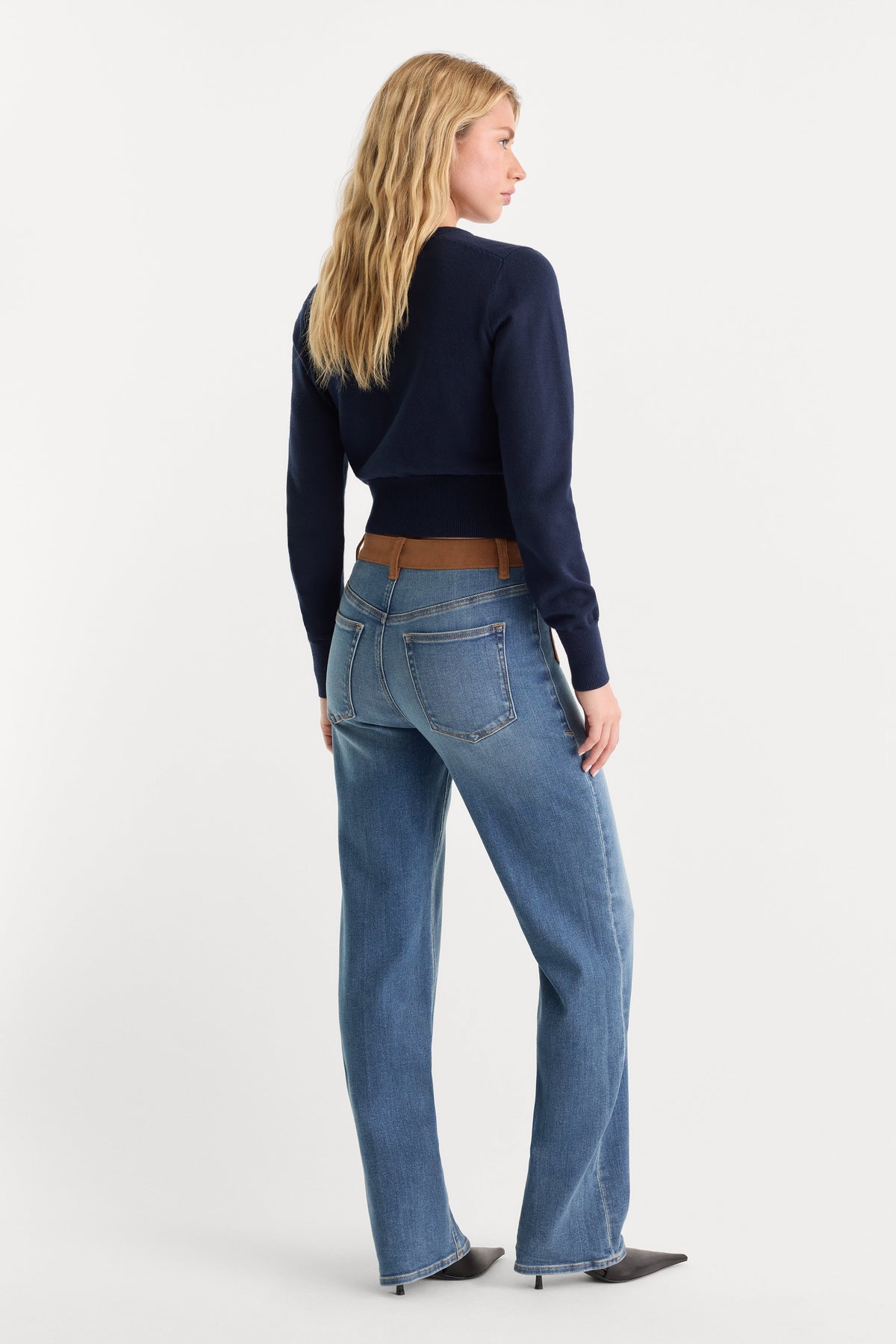 GOOD TRUE STRAIGHT JEANS CREST