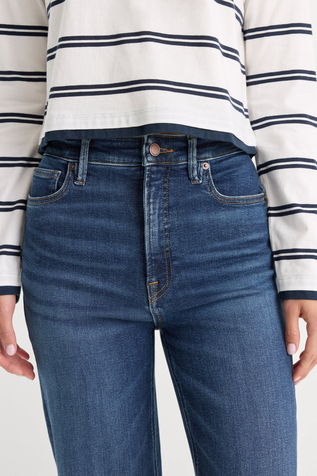 GOOD TRUE STRAIGHT JEANS INDIGO1230