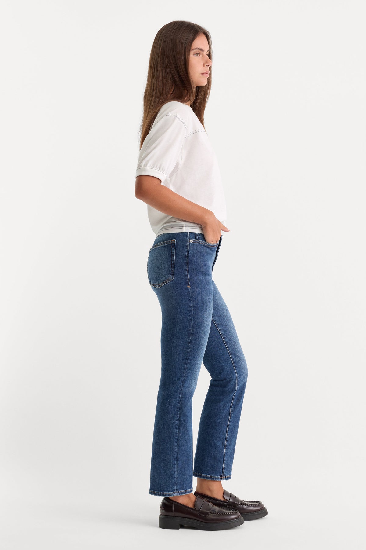 ALWAYS FITS GOOD LEGS STRAIGHT JEANS LONG INDIGO571