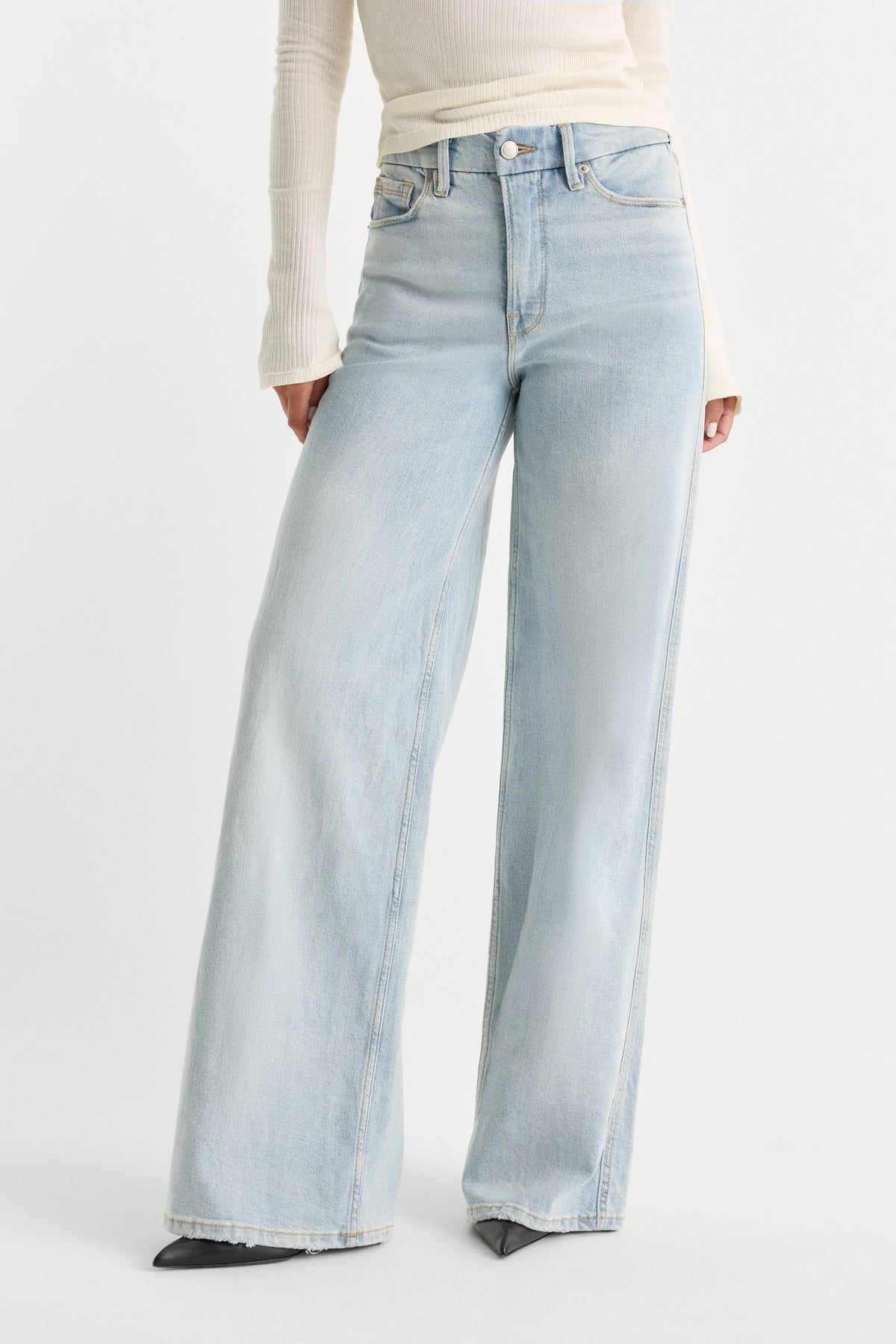 GOOD SKATE WIDE LEG JEANS INDIGO634