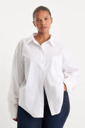 THE POPLIN EASY SHIRT WHITE