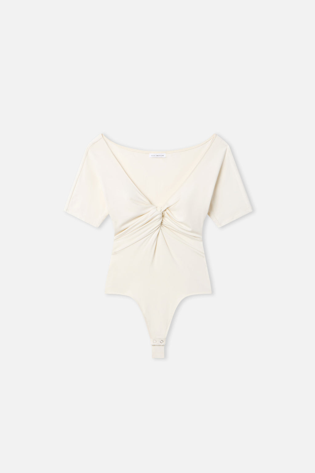 JERSEY TWIST FRONT BODYSUIT ECRU003