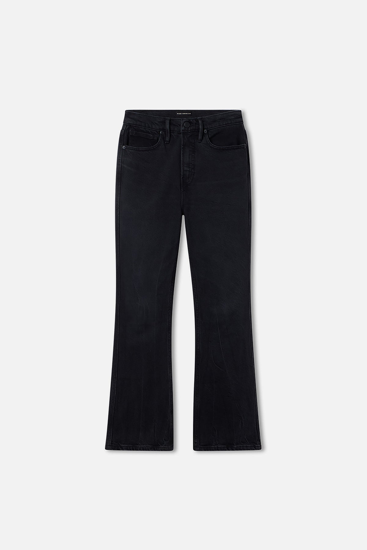 SOFT TECH GOOD KICK FLARE JEANS BLACK390