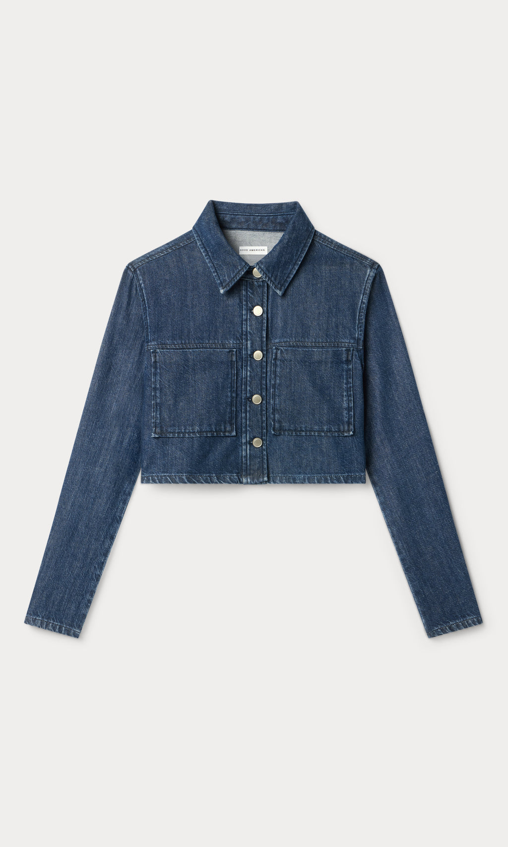 DENIM CROPPED JACKET INDIGO1187