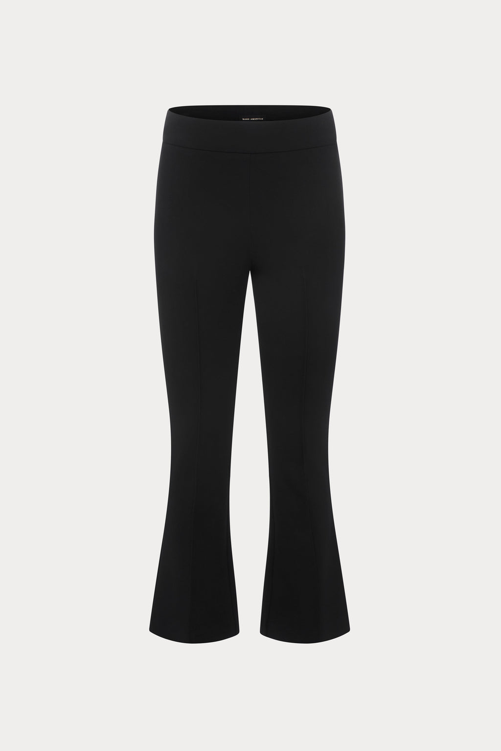 SOFT STRETCH PONTE KICK FLARE PANTS BLACK001