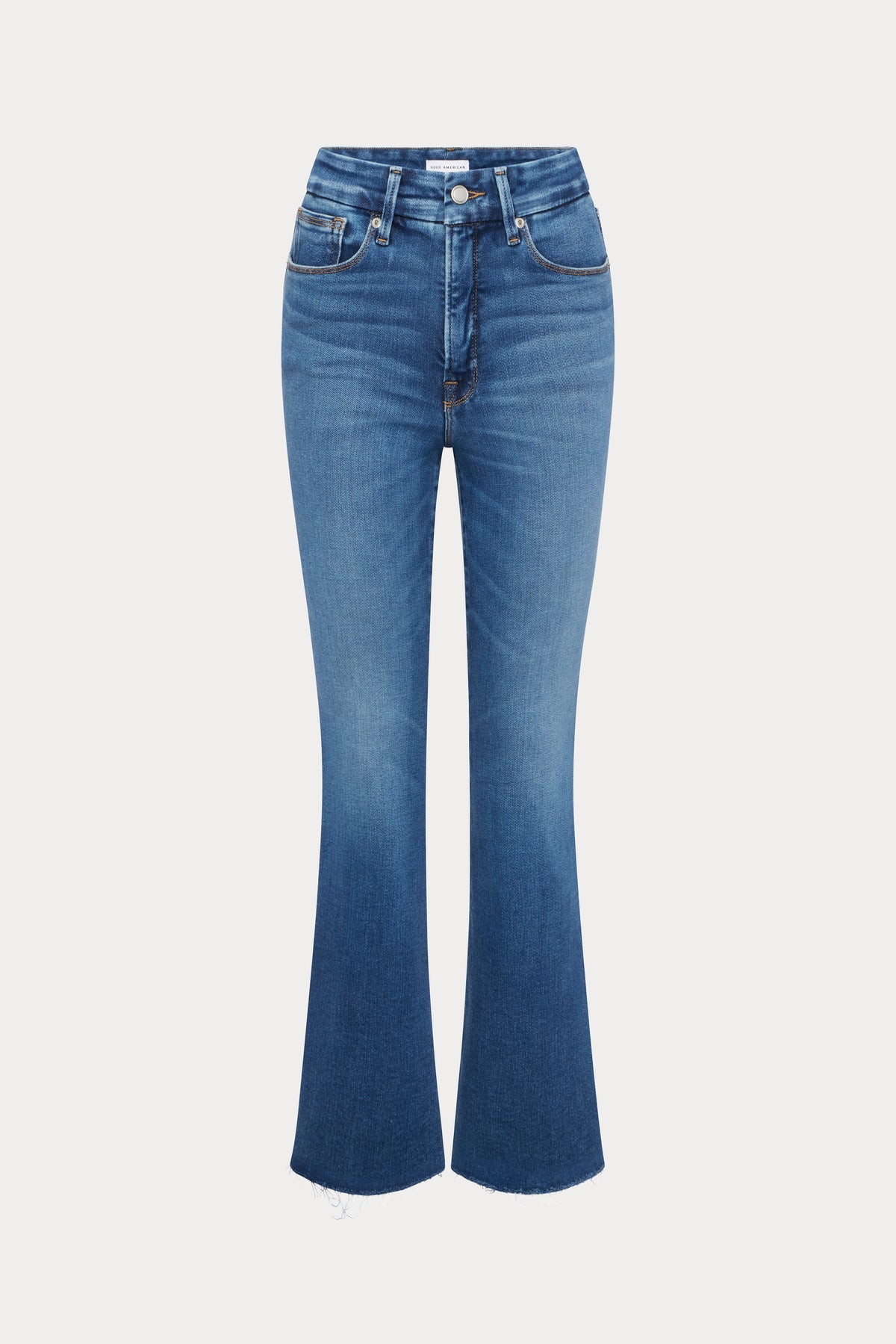 SOFT TECH GOOD LEGS CROPPED MINI BOOT JEANSINDIGO818