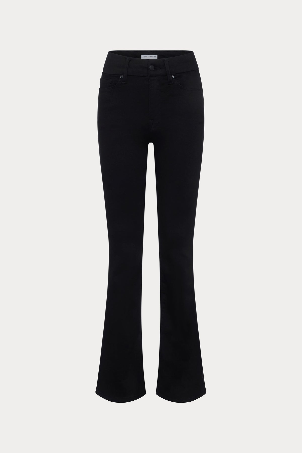 NEVER FADE GOOD LEGS FLARE JEANS BLACK