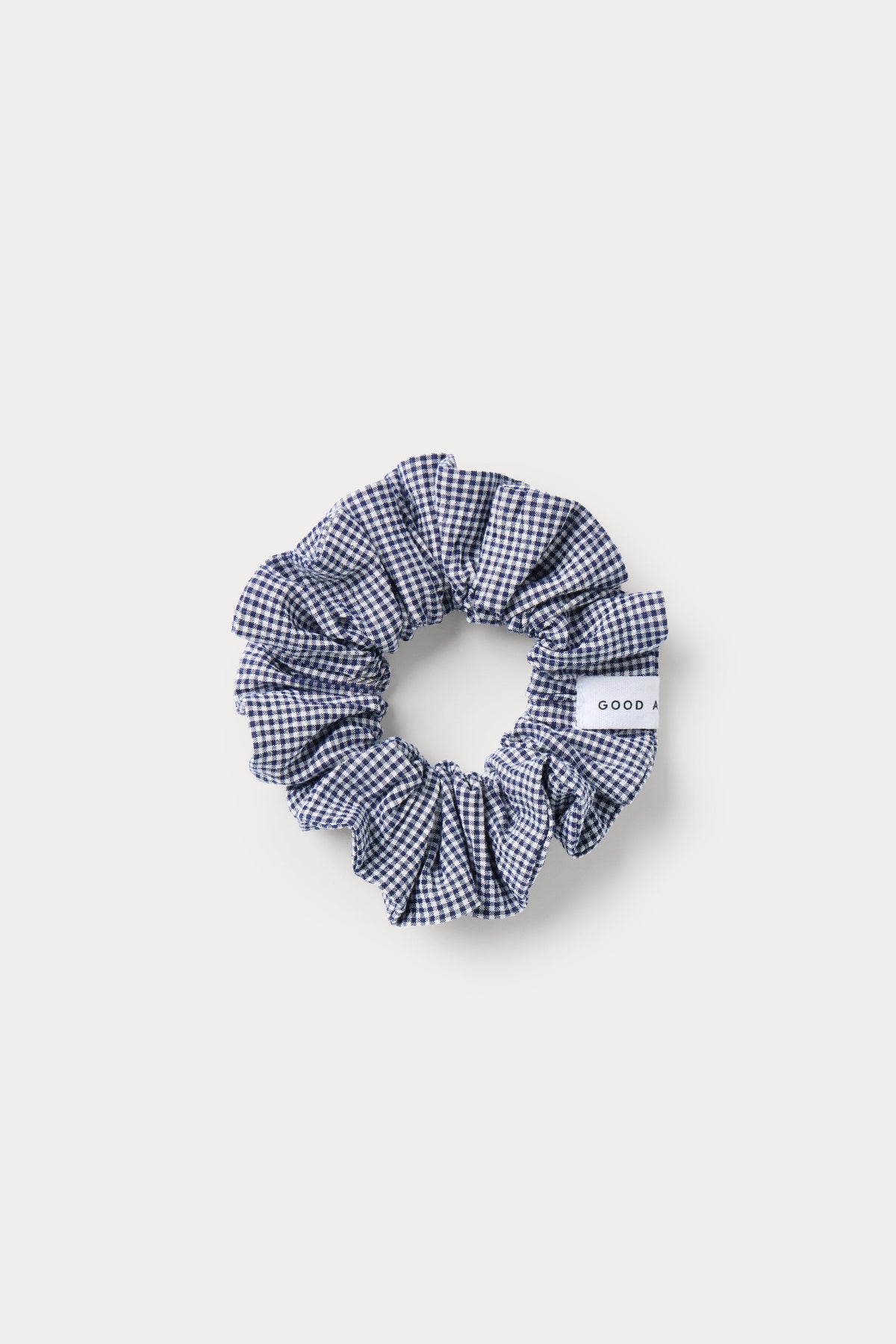 THE SCRUNCHIE HORIZON GINGHAM SMALL