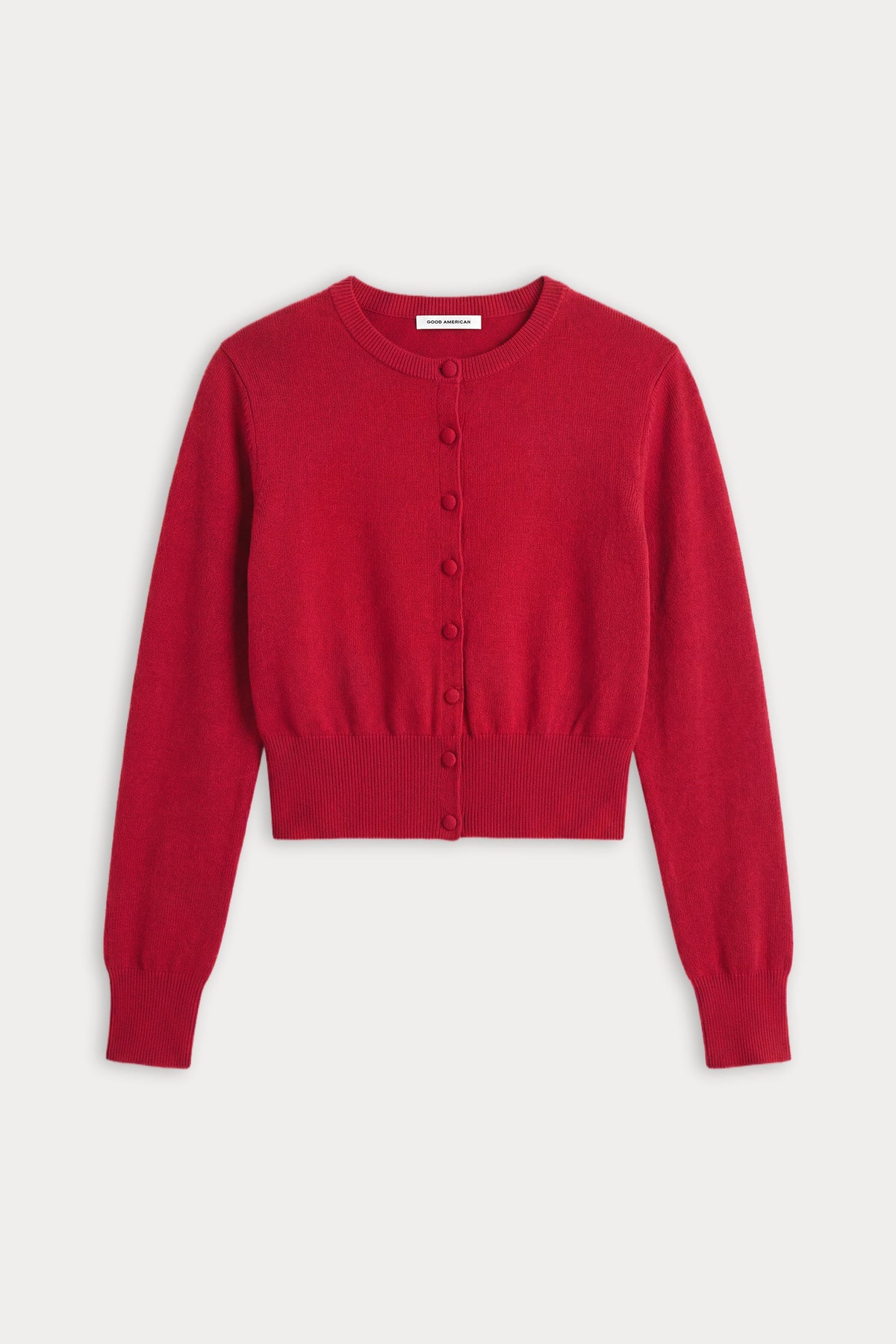THE FINE KNIT CARDIGAN CRIMSON ROSE