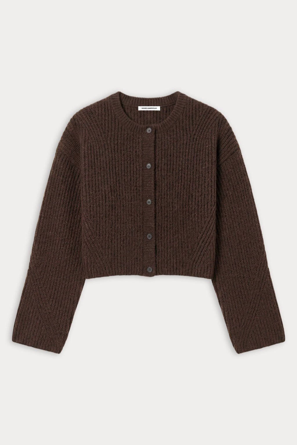 THE CHUNKY KNIT CARDIGAN ESPRESSO