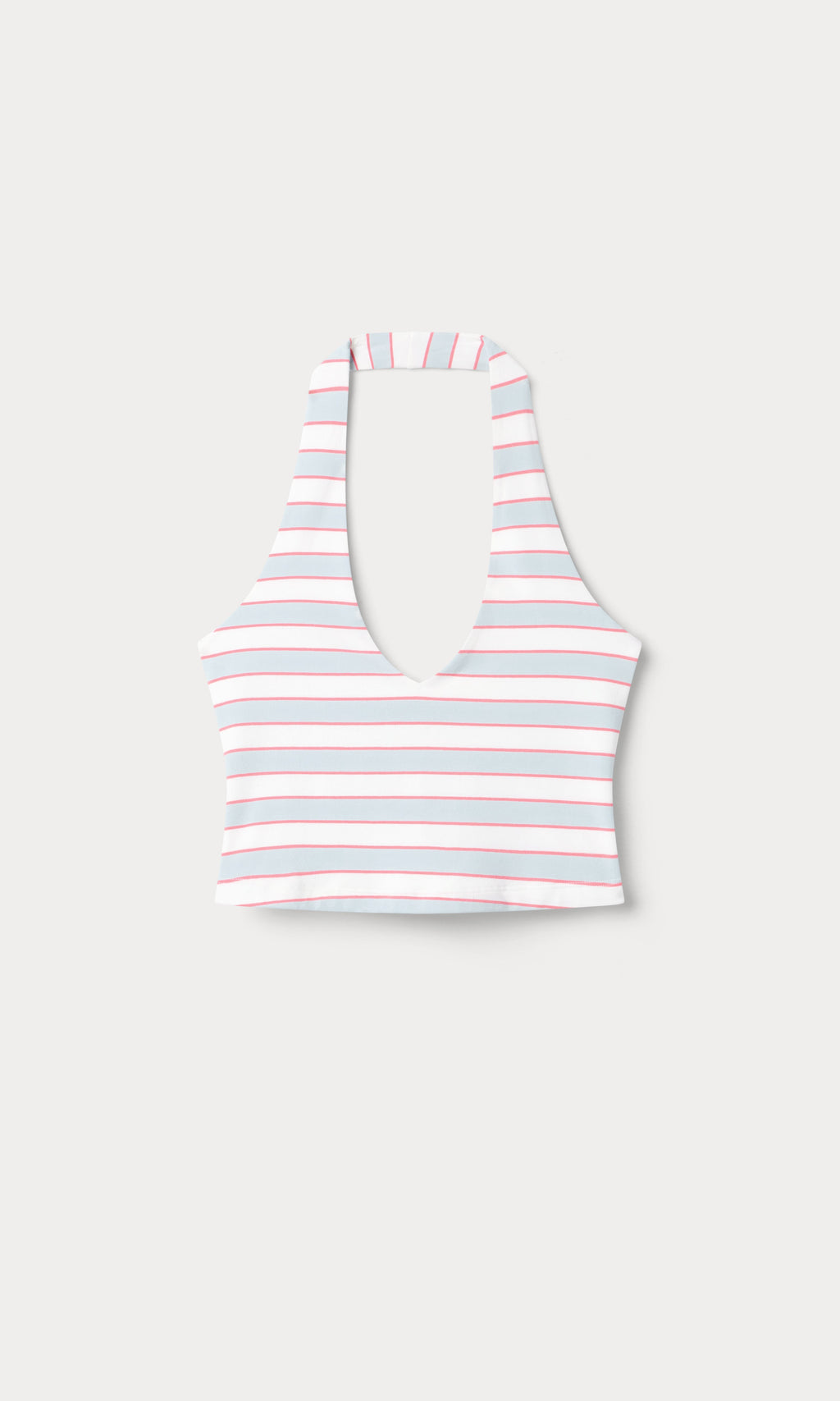 THE HALTER TANK SKY STRIPE