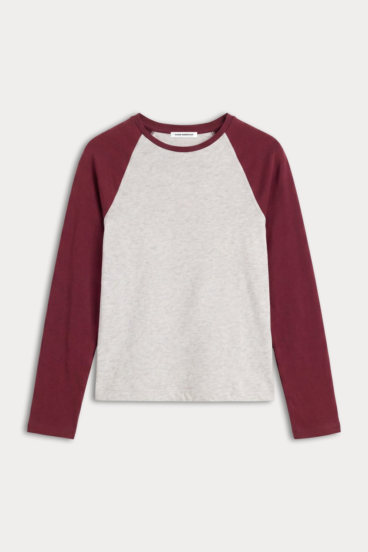 THE LONG SLEEVE RAGLAN TEE VINTAGE GREY