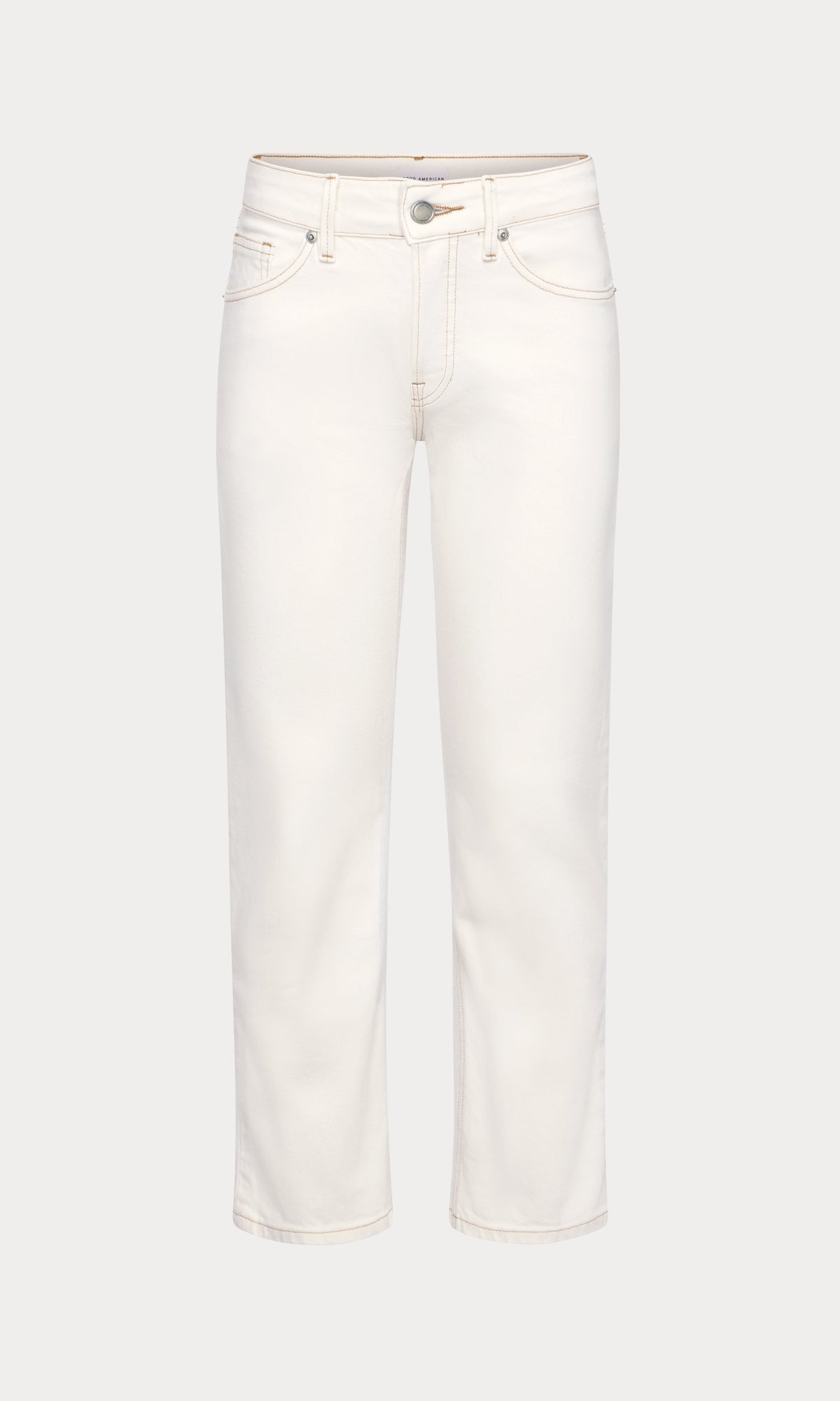 VINTAGE STRAIGHT ANKLE JEANS ECRU001