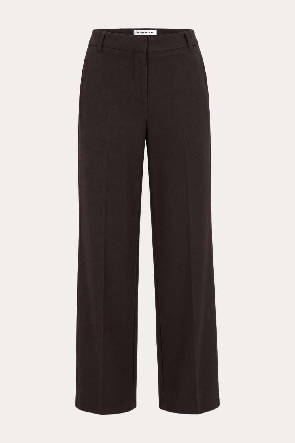 THE LOW RISE STRAIGHT LEG TROUSER ESPRESSO