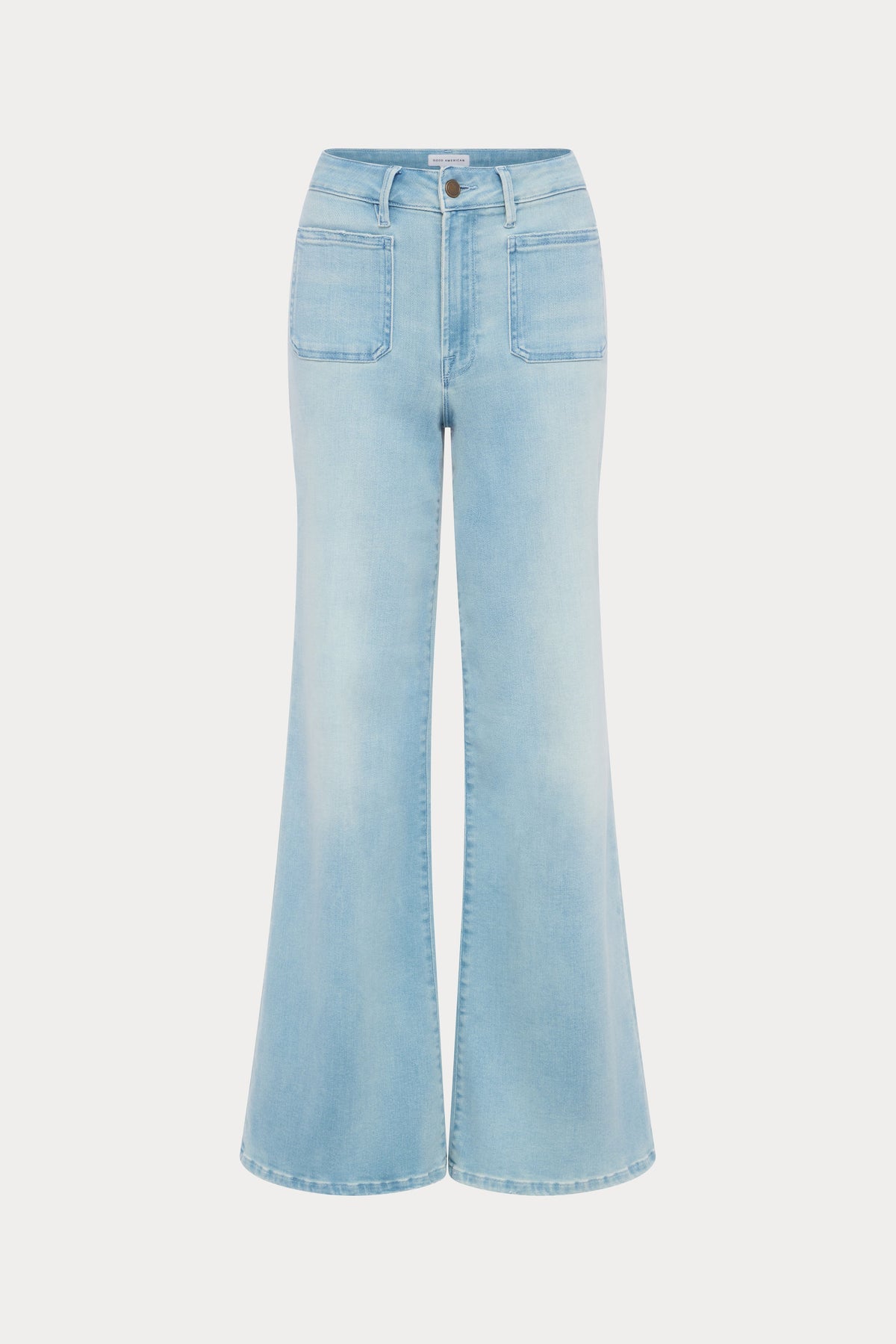 SOFT TECH GOOD WAIST PALAZZO JEANS INDIGO1129