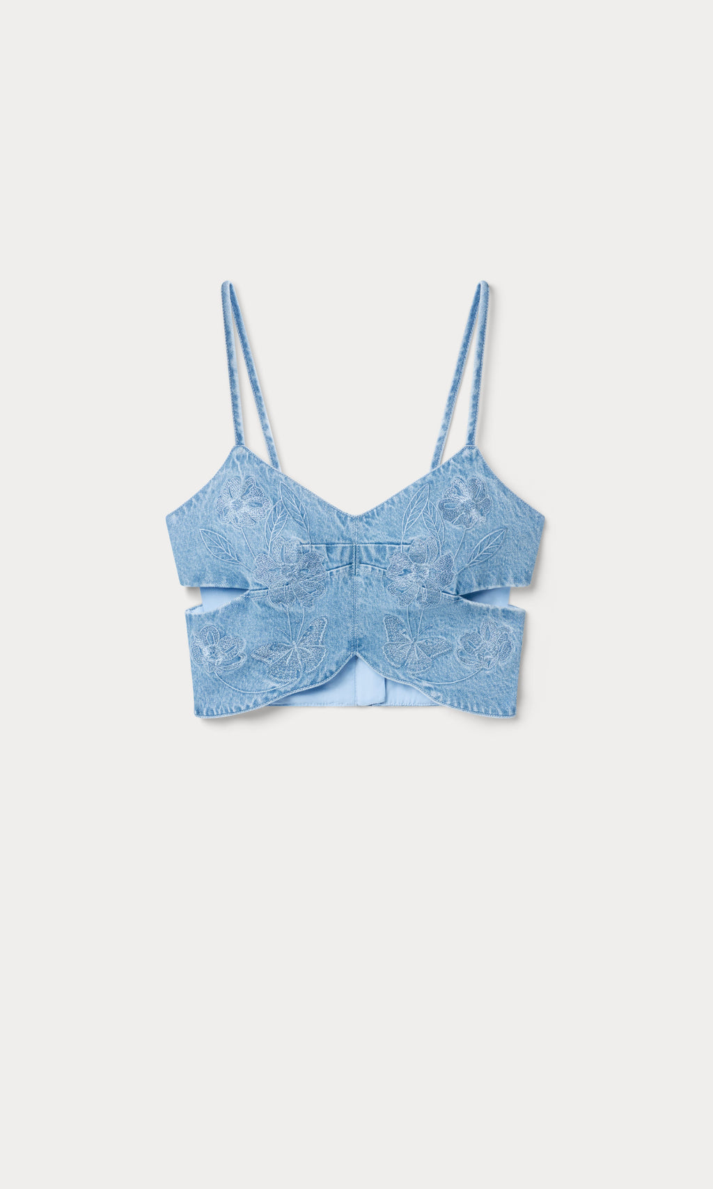 DOLLY BUTTERFLY TOP INDIGO1201