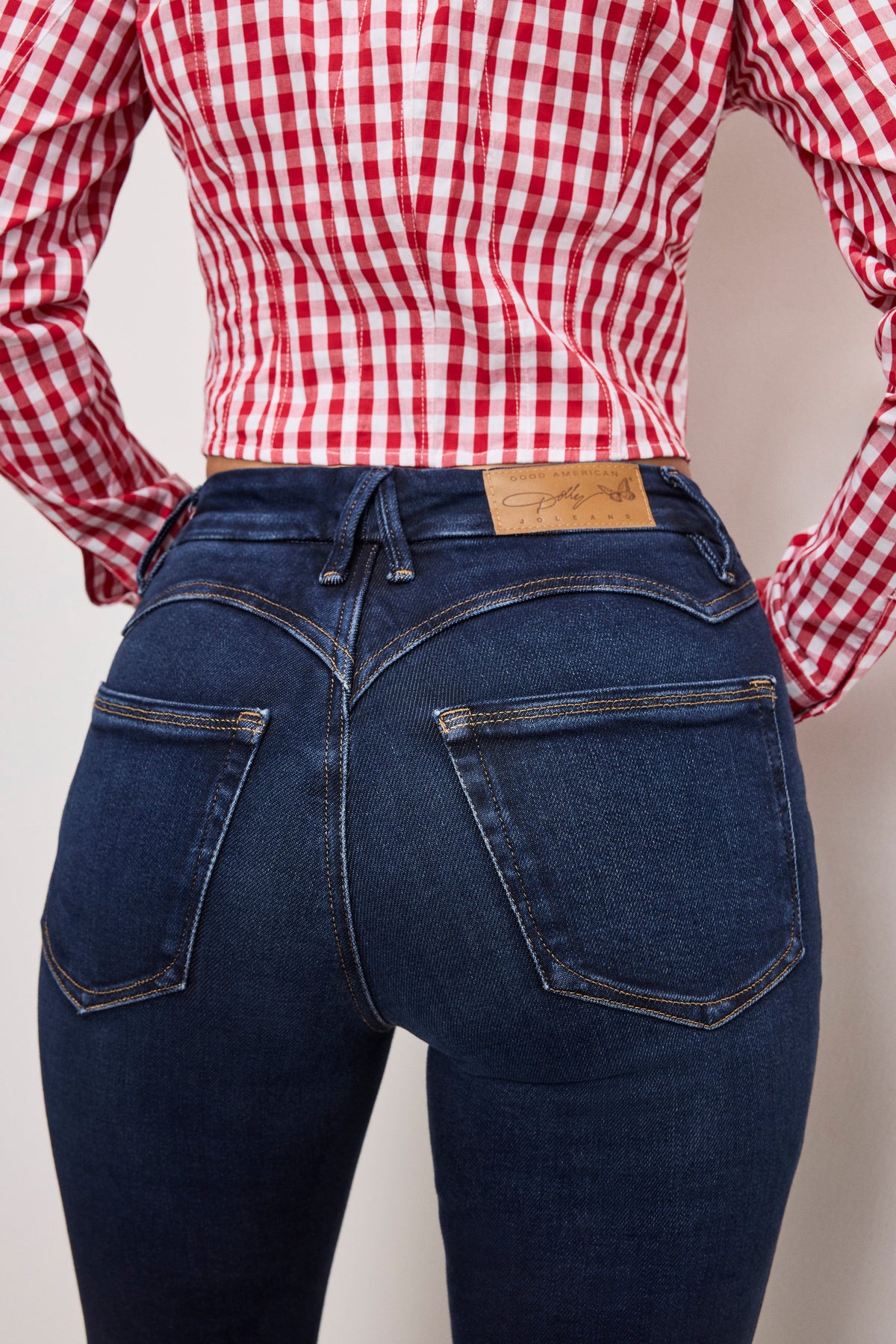 DOLLY JOLEANS FLARE JEANS INDIGO1020