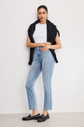 SOFT TECH GOOD LEGS STRAIGHT JEANS INDIGO799
