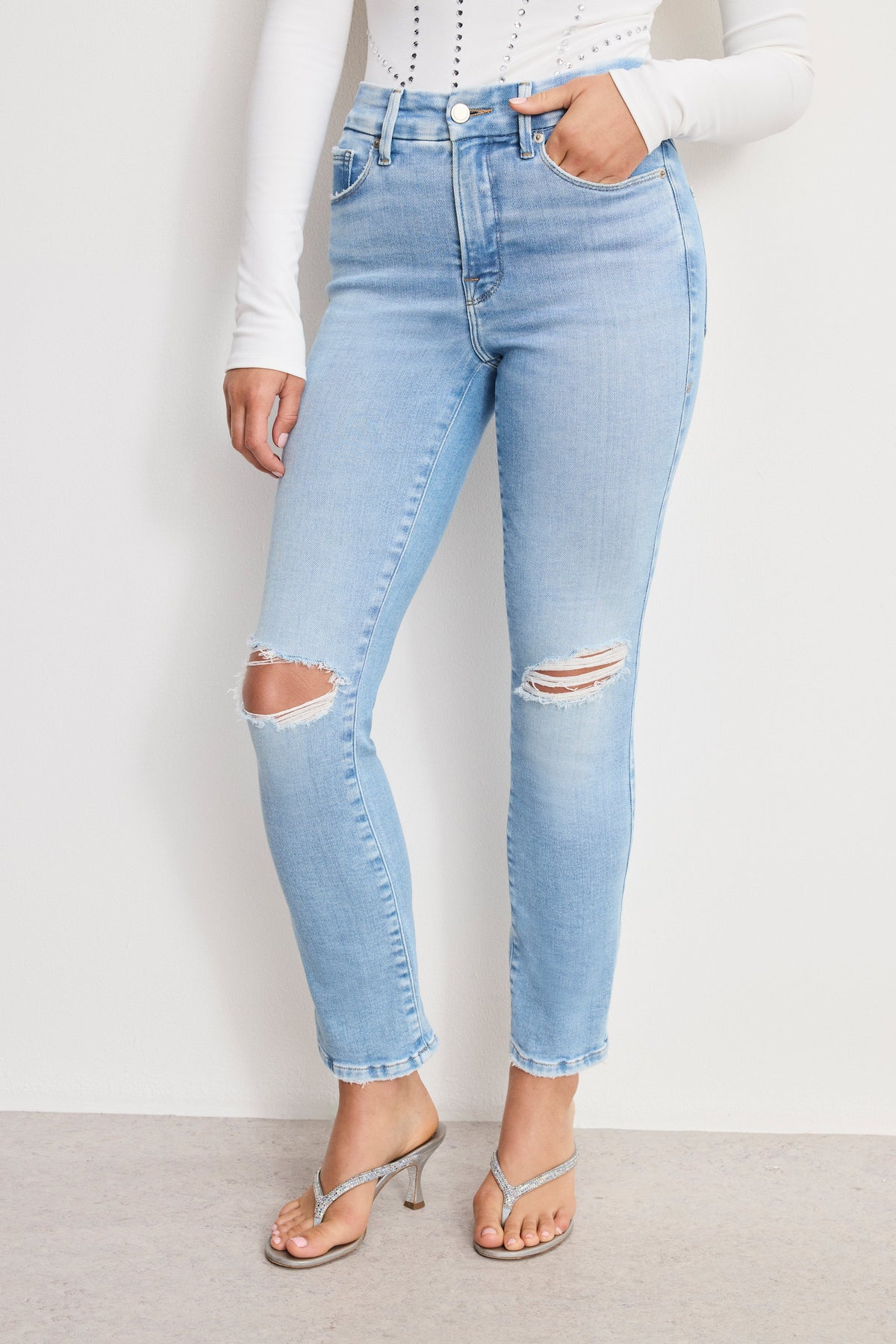 DOLLY JOLEANS STRAIGHT JEANS INDIGO1081